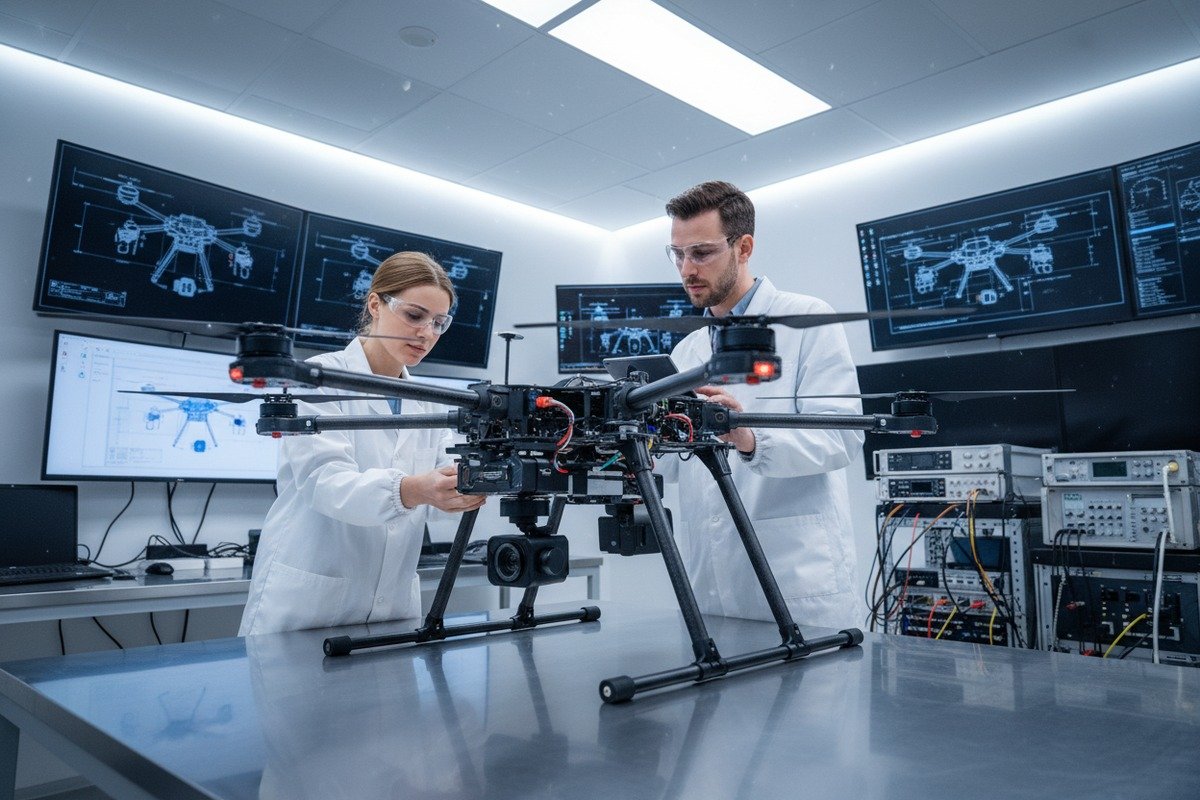 Evaluating long-term drone competitiveness through R&D investment and three-year technology roadmaps (ID#2)