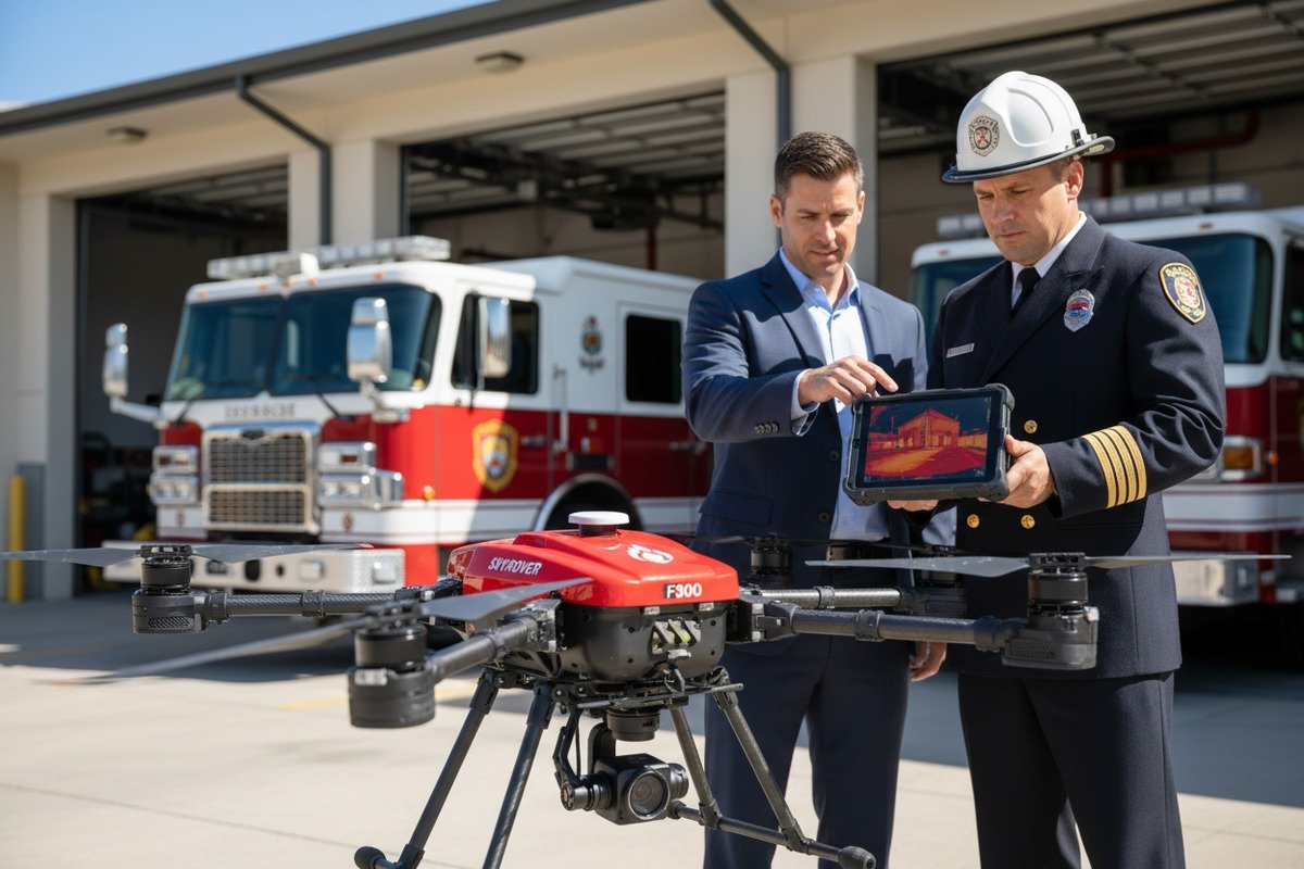 Evaluating local fire department demand and wildfire data for drone sales quotas (ID#2)