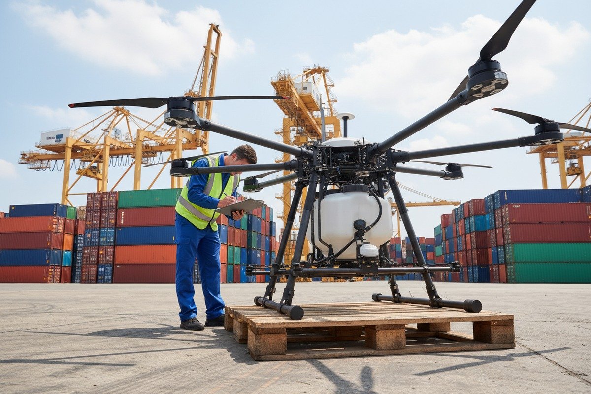 Drone Total Landed Cost Calculation of total landed cost for agricultural drones imported from China including tariffs (ID#2)