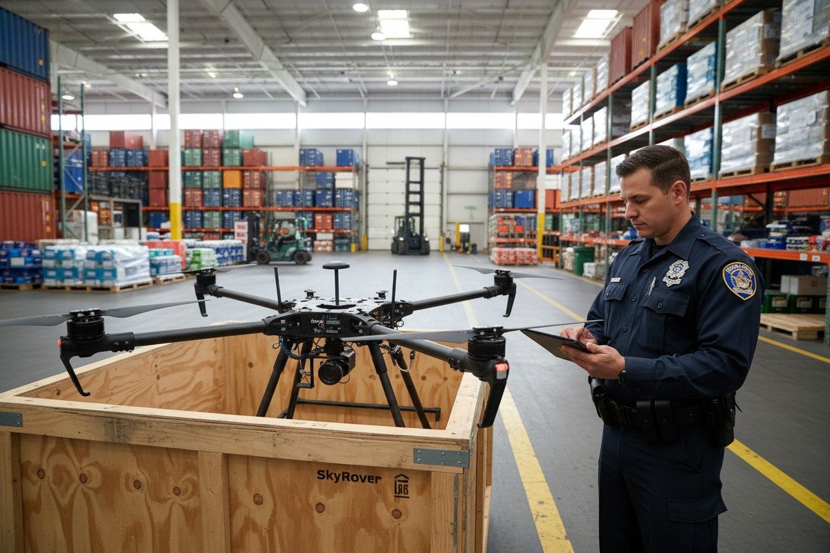 U.S. Customs inspection points for importing agricultural drones from international suppliers (ID#1)