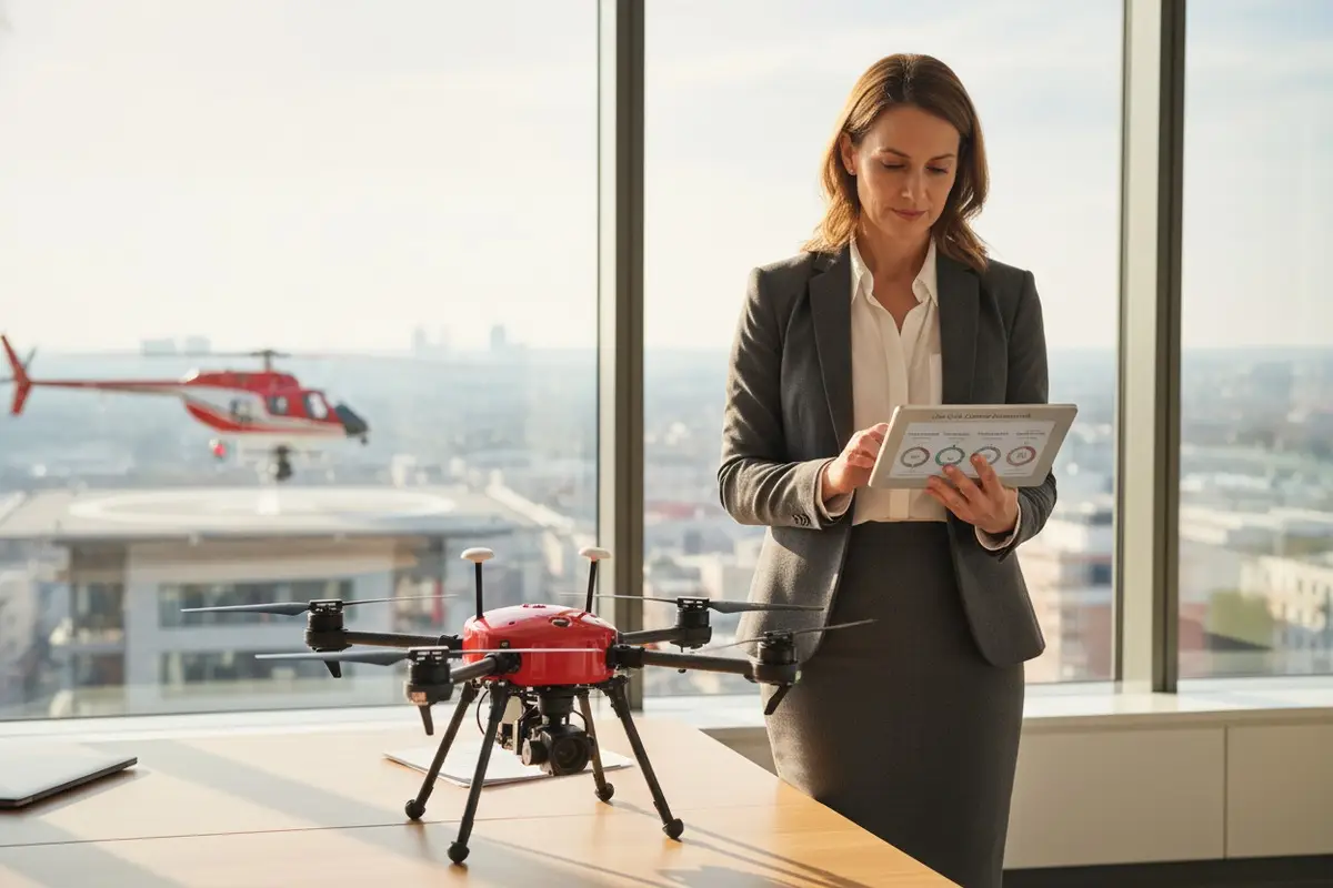 How to Assess Life-Cycle Carbon Footprint Impact on Firefighting Drone Procurement Decisions?