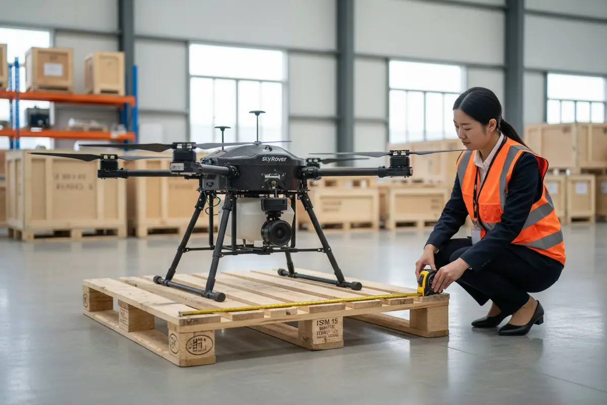 How to Ensure Agricultural Drone Pallets from China Meet US Forklift Standards?