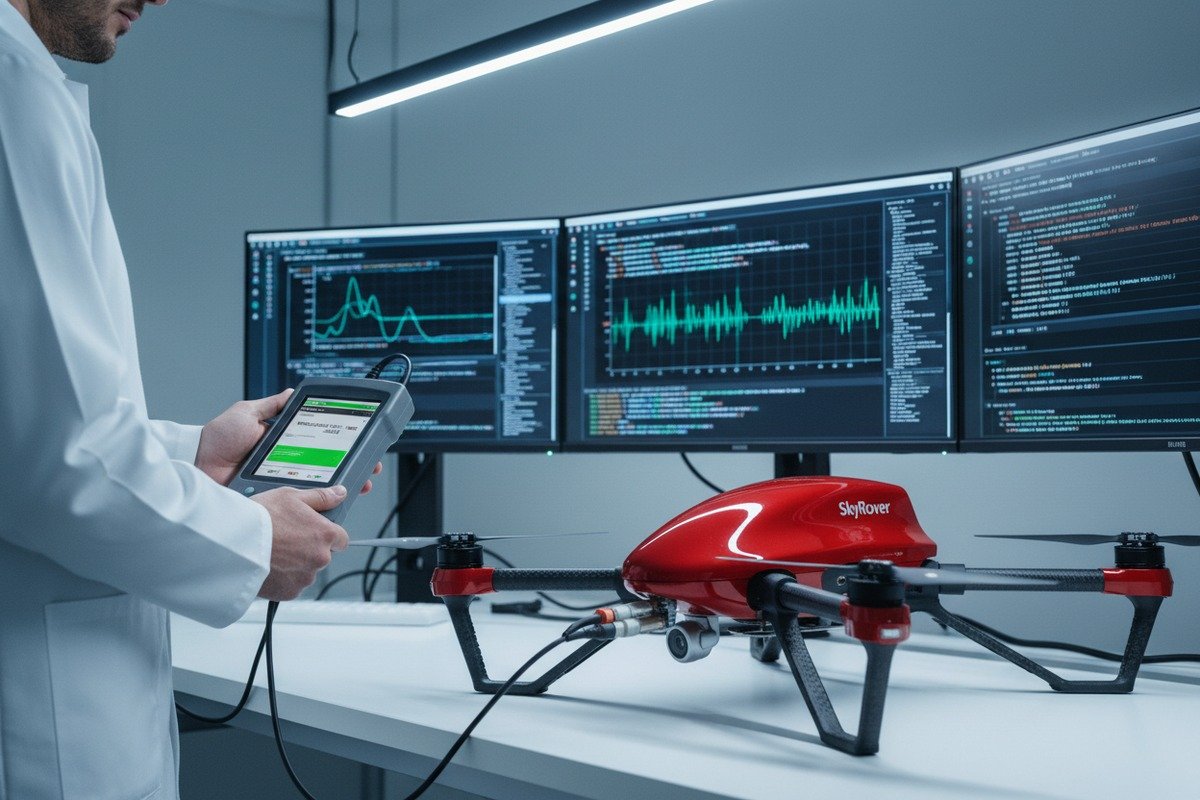 Verifying secure drone data transmission with AES-256 encryption and penetration testing (ID#2)