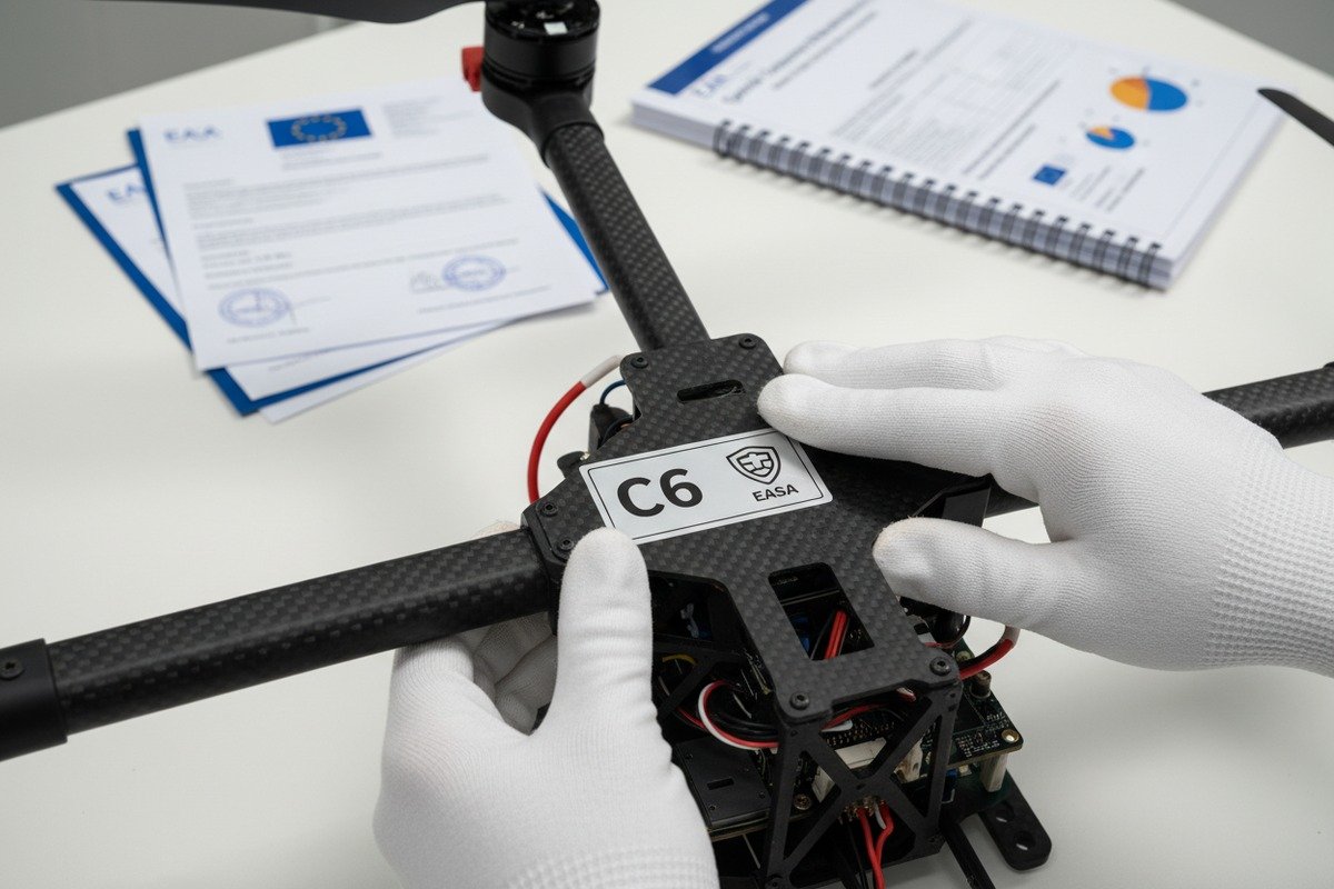 Verifying EASA compliance and safety certifications for agricultural drones in European aviation (ID#2)