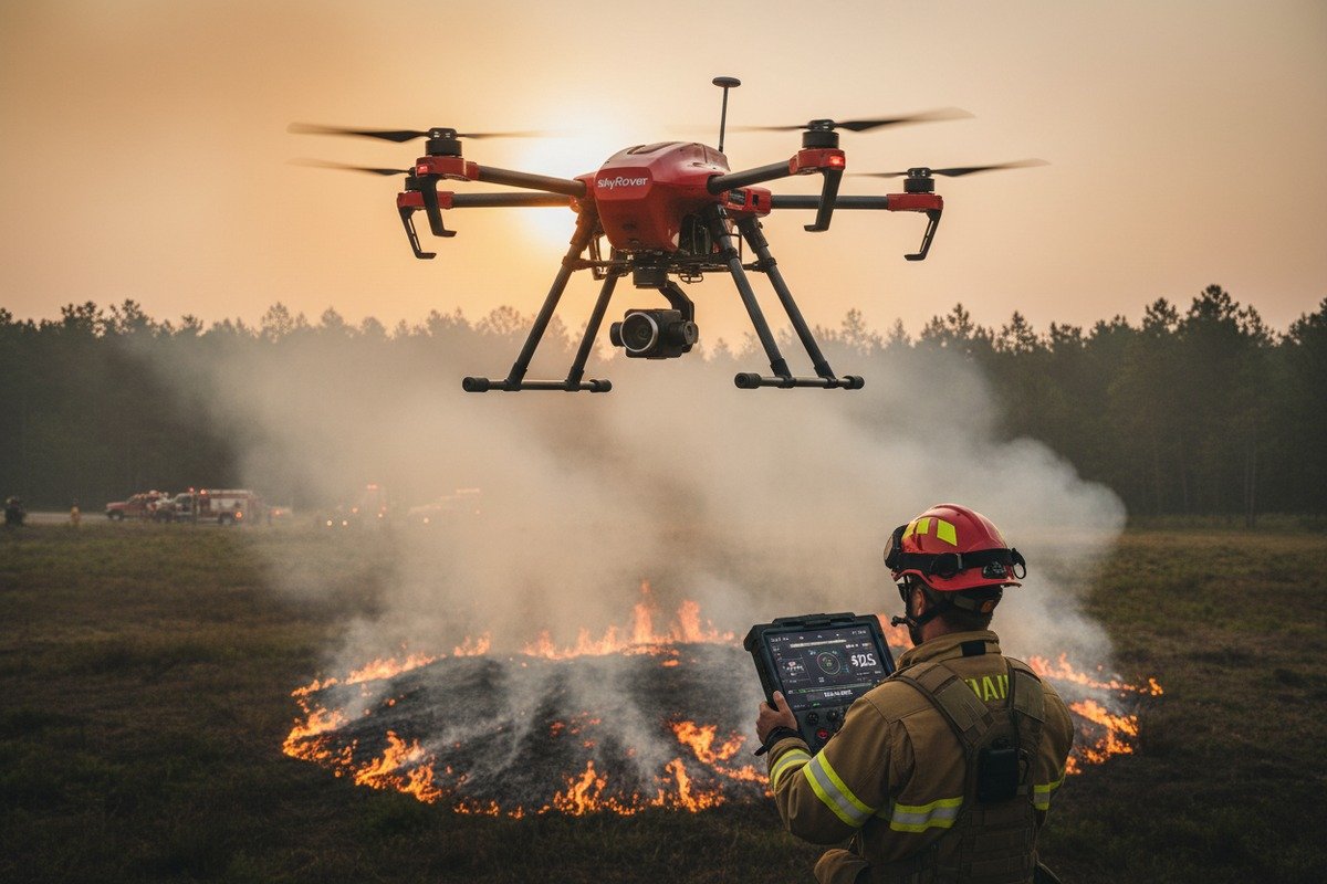 Kosten voor gespecialiseerde pilotentraining en software-integratie op maat voor drones voor industriële brandbestrijding (ID#4)