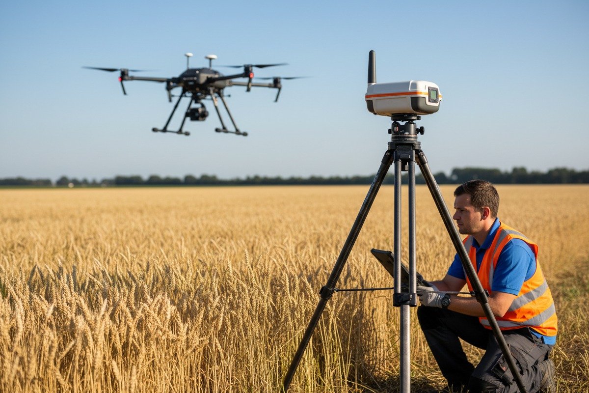 Integrating existing local base stations with agricultural drone RTK software using RTCM formats (ID#4)