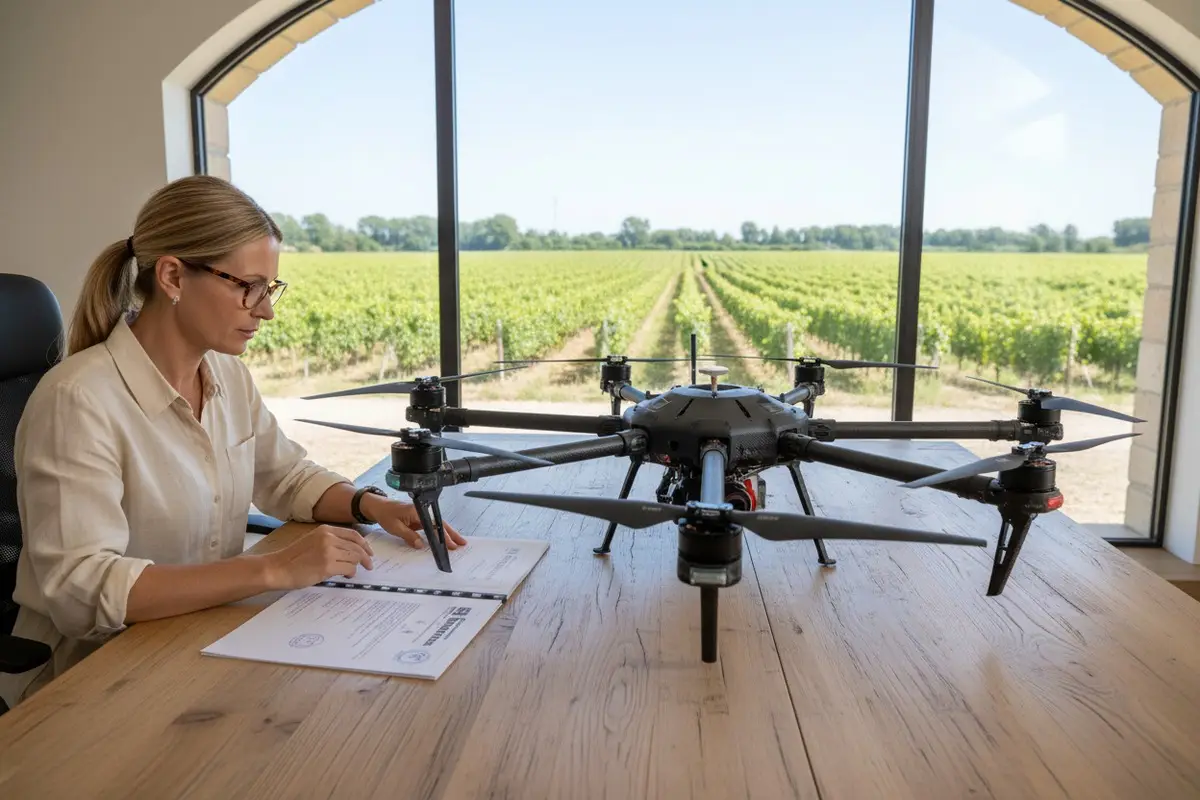 ¿Qué estándares europeos de efectividad de pulverización de pesticidas se aplican al comprar drones agrícolas?