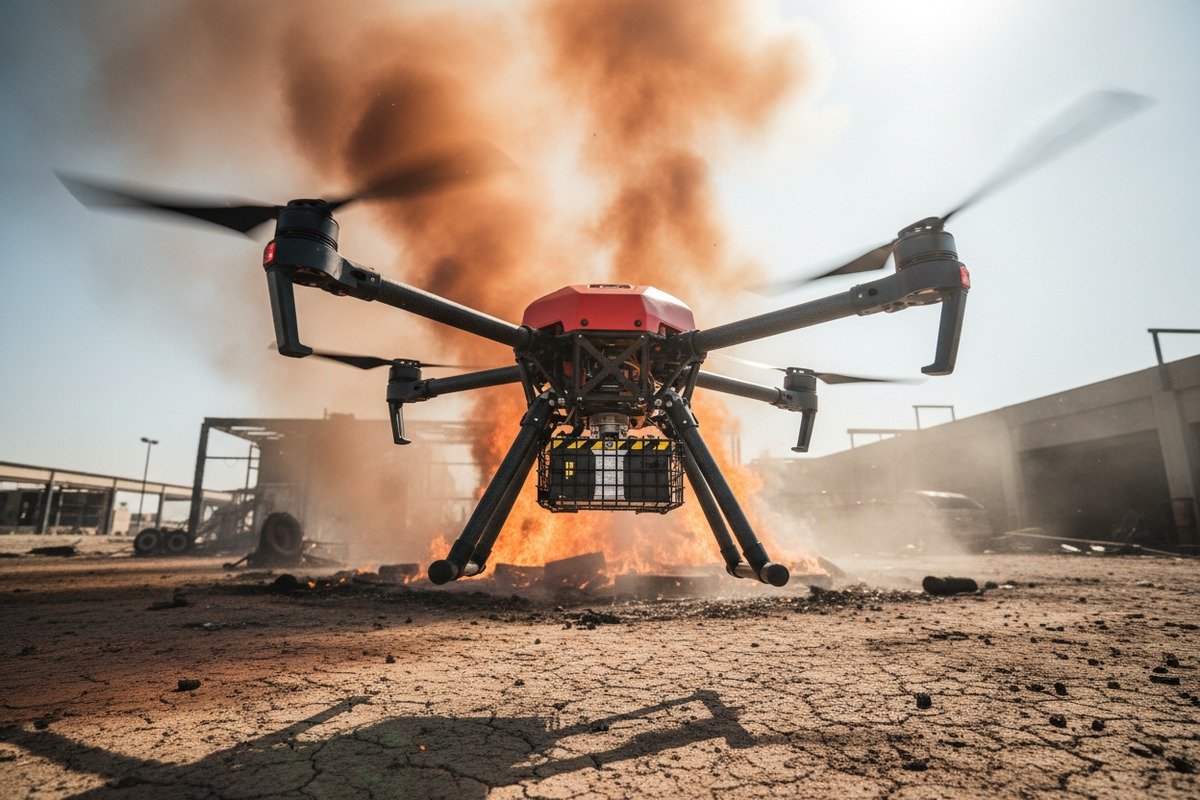 Impact of extreme heat on lithium battery lifespan during emergency firefighting missions (ID#3)