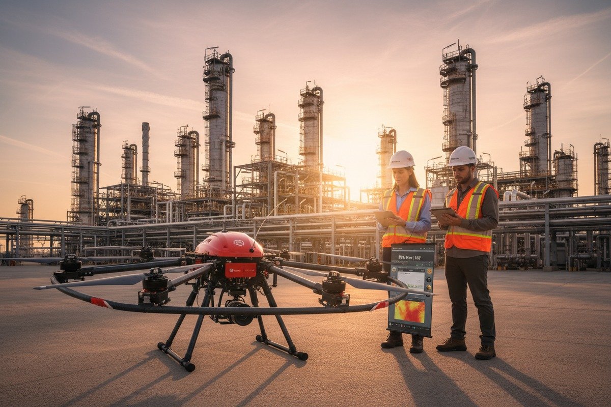 Evaluating firefighting drone suppliers for US energy industry safety regulations (ID#1)