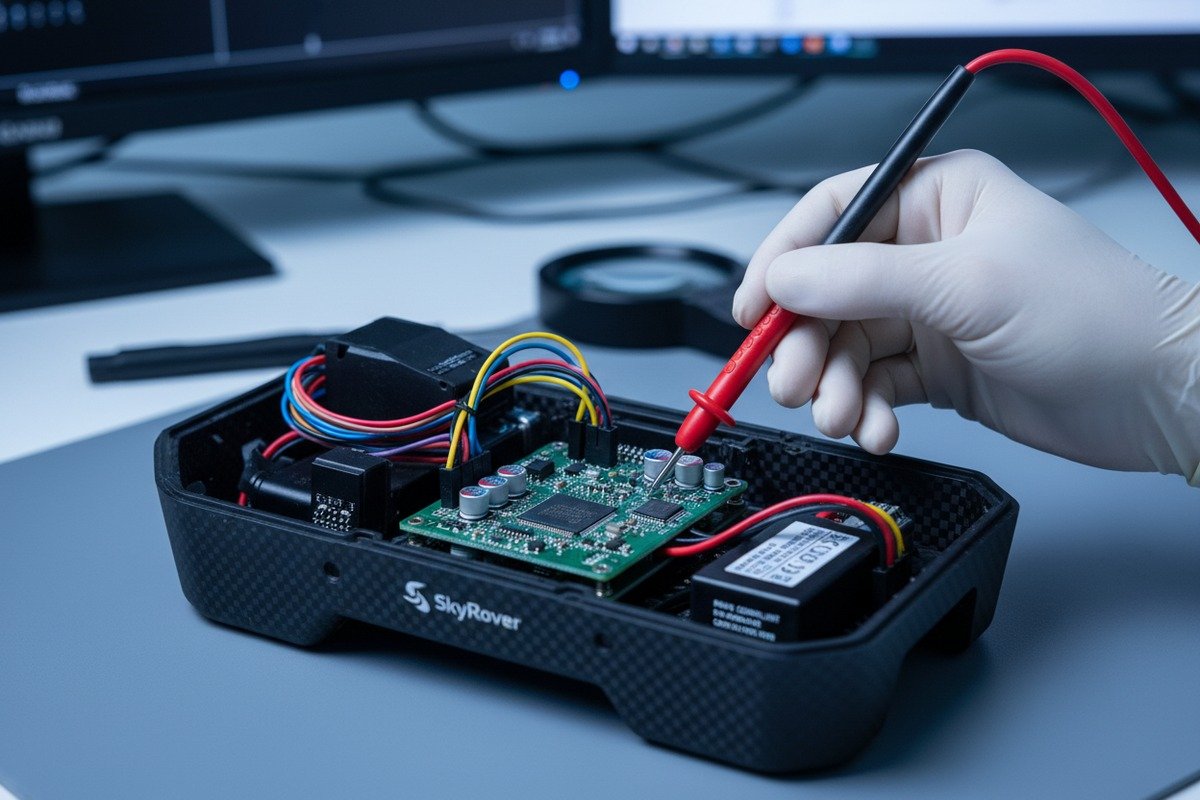 Drone Component Durability Performance RoHS compliant components ensuring durability and performance in harsh agricultural drone environments (ID#4)