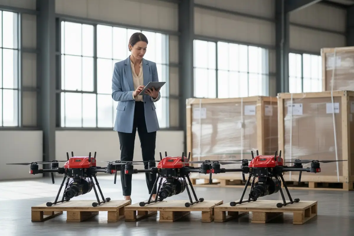 How to Verify Chinese Firefighting Drone Suppliers via Small-Batch Trial Orders?