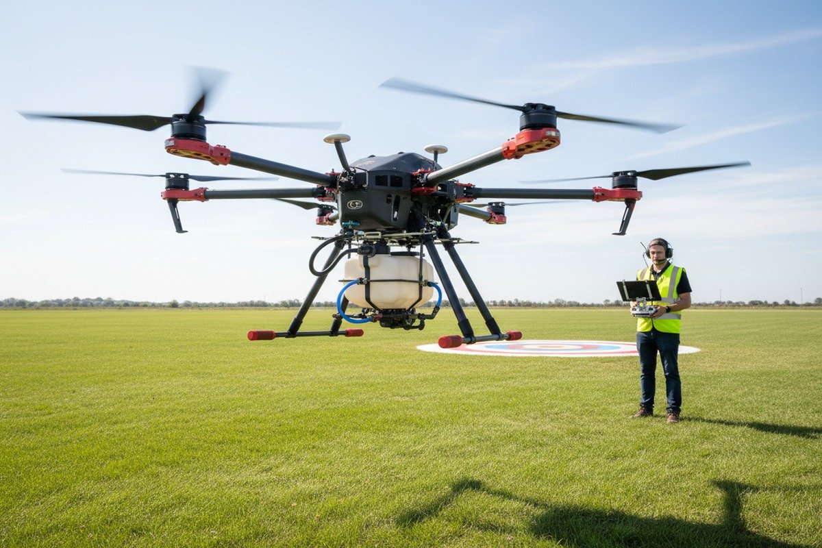 Evaluating firefighting drone flight stability and payload accuracy during initial trial order testing (ID#2)