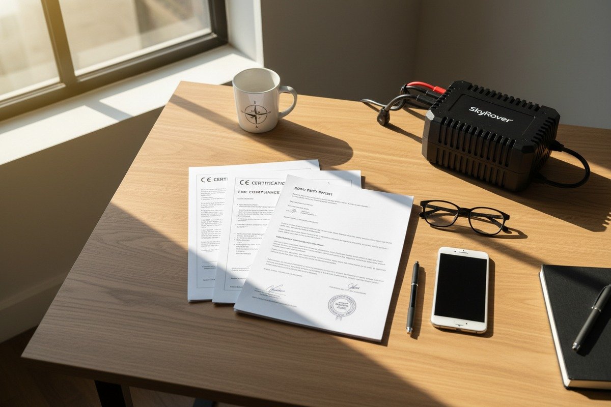 Essential CE marking and RoHS certifications for drone chargers imported into the European Union (ID#3)