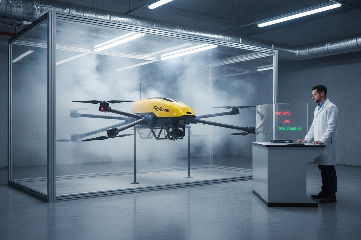 Evaluating MTBF ratings for firefighting drone motors under high temperature and heavy load conditions (ID#2)