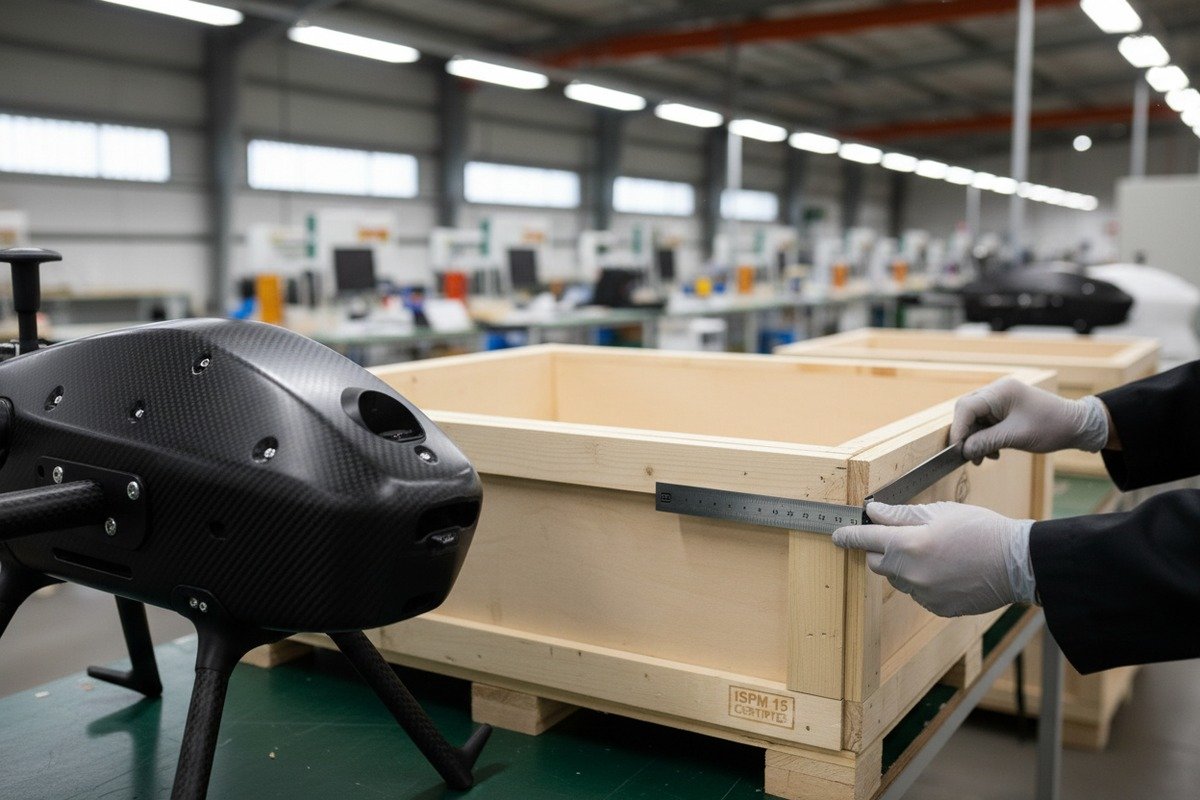 Riesgos de incumplimiento de las regulaciones de embalaje de madera, incluida la devolución del envío y multas financieras (ID#4)