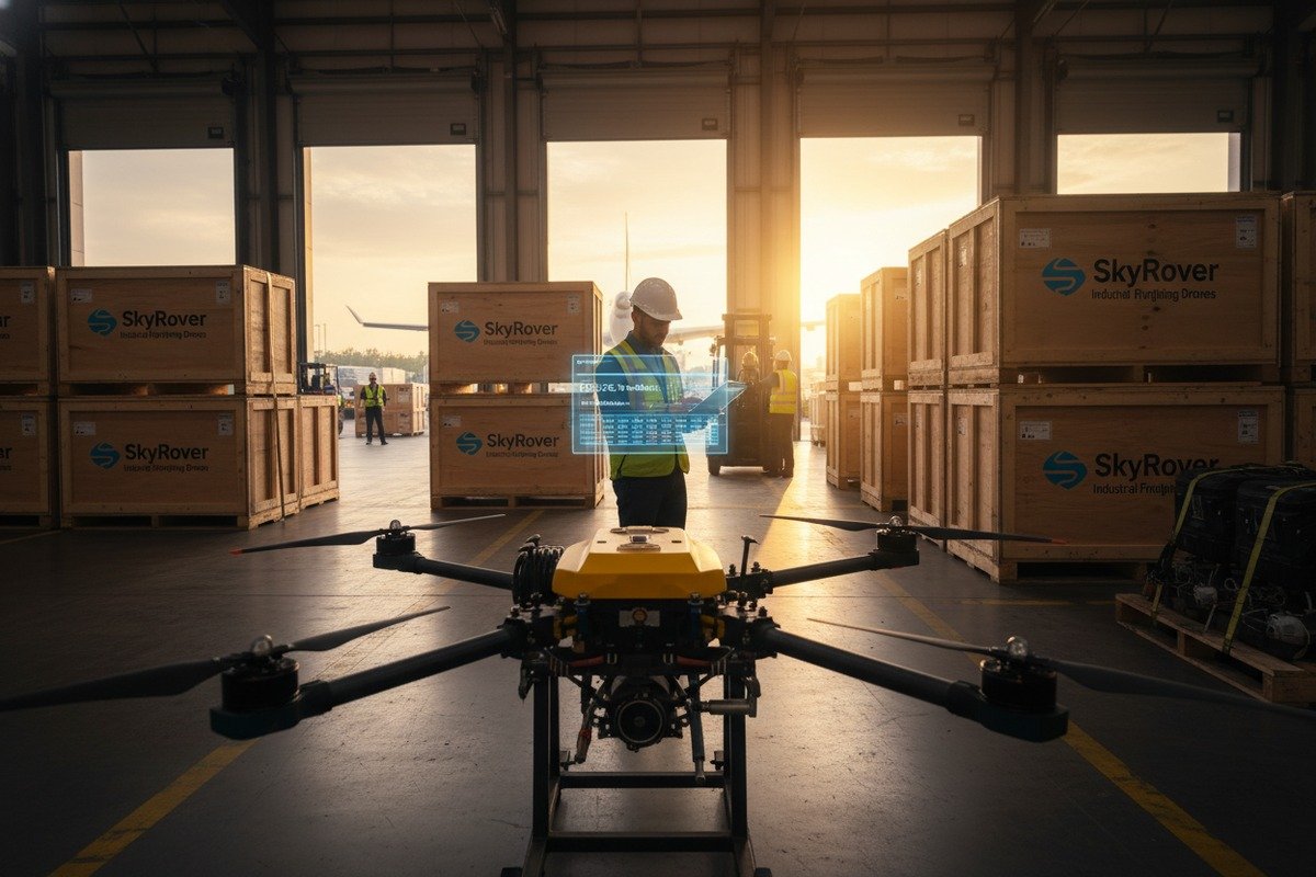 Costo total de llegada y gastos de entrega de drones afectados por las fluctuaciones de las rebajas (ID#4)