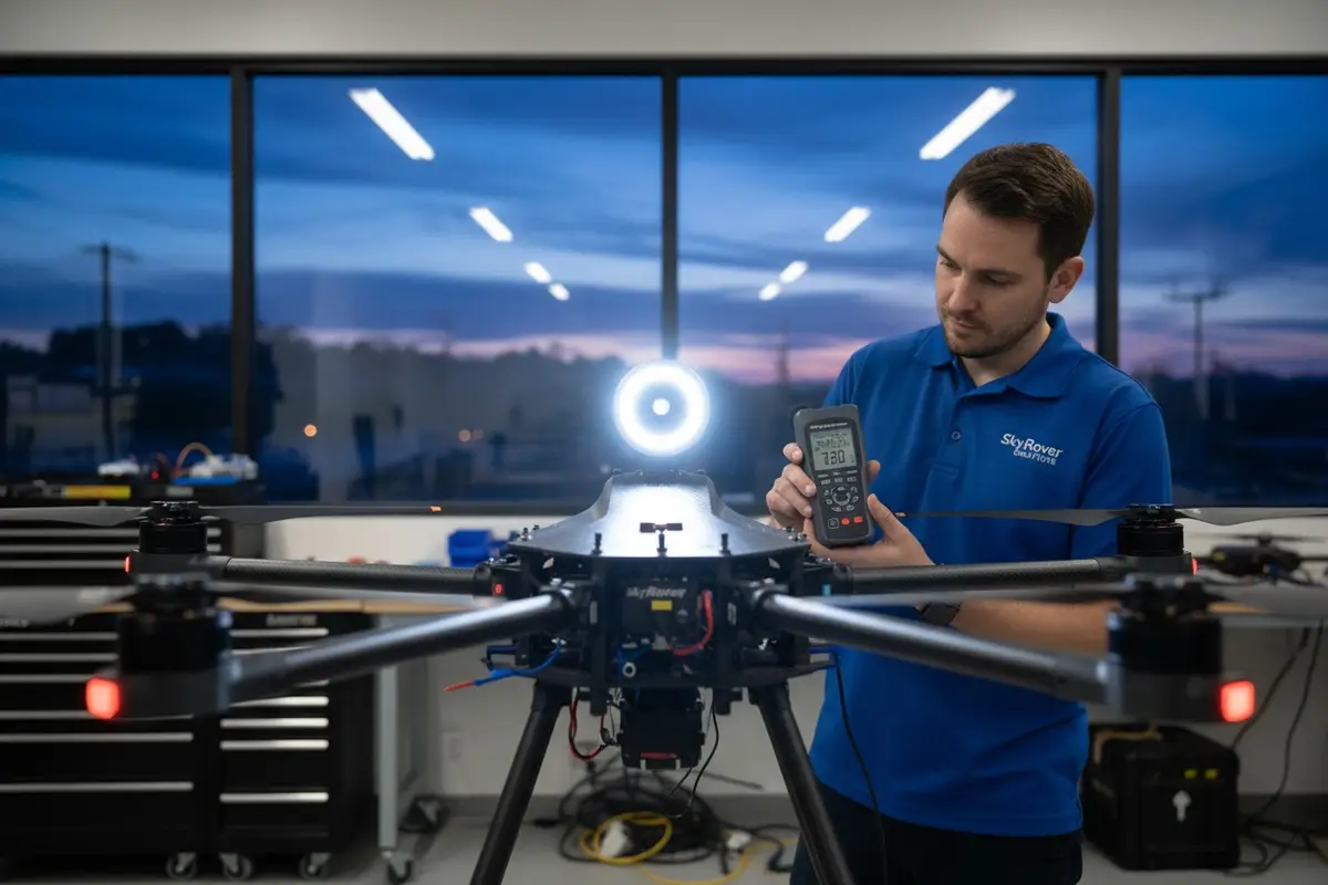 How Do I Ensure Agricultural Drone LED Lights Meet Aviation Safety Regulations?