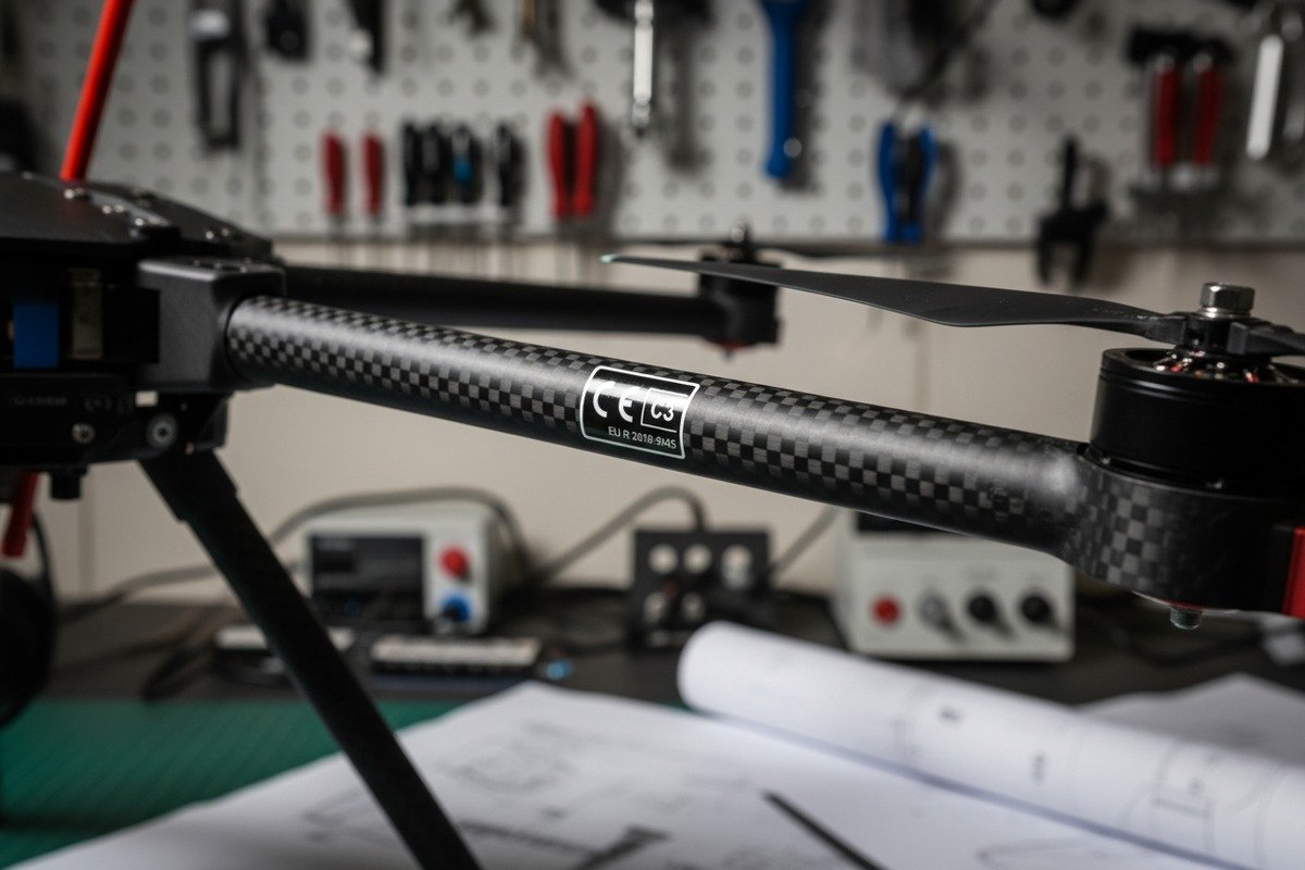 Verifying authenticity of drone compliance documents using the EU NANDO database and test reports (ID#4)