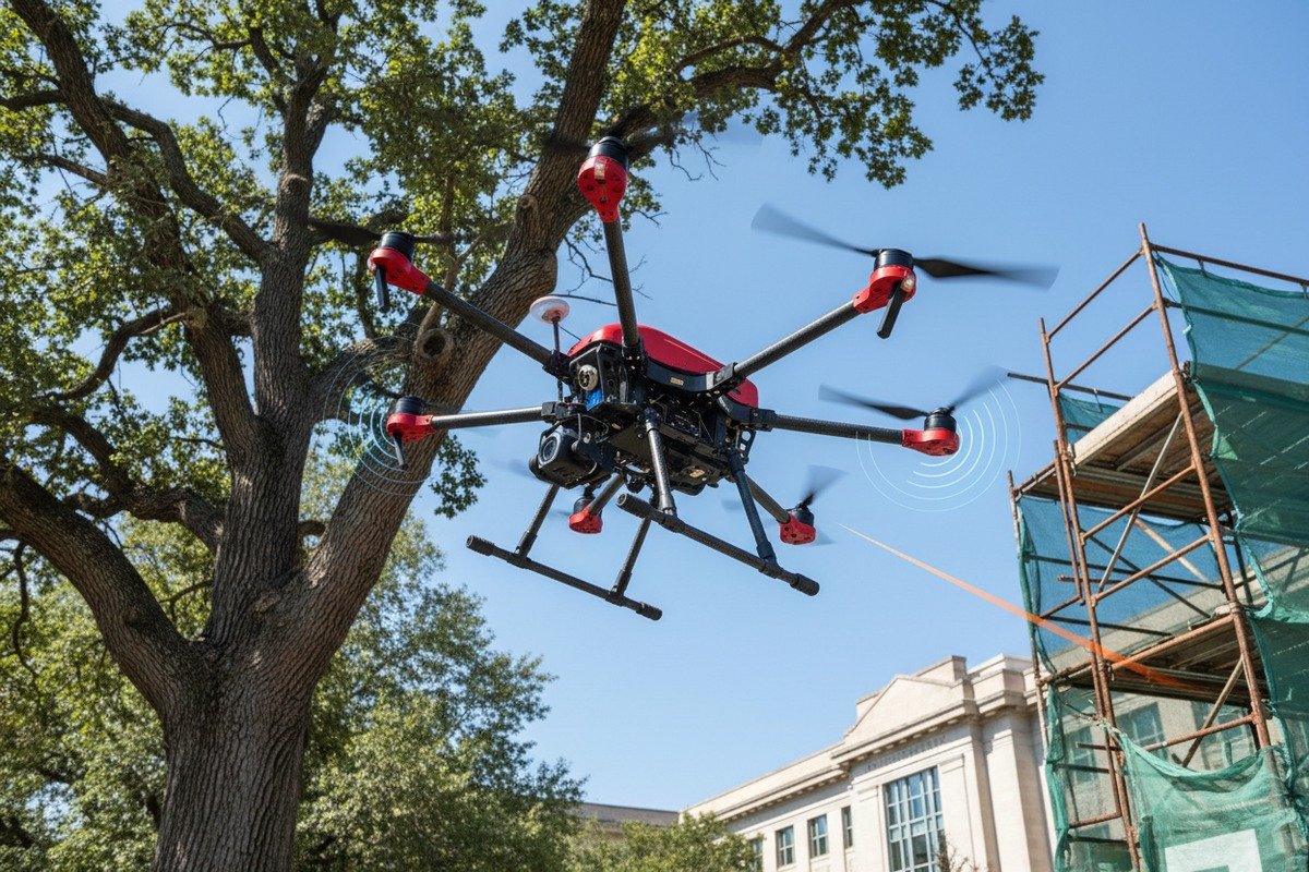 Multi-directional obstacle detection and AI-powered real-time rerouting for campus safety drones (ID#3)