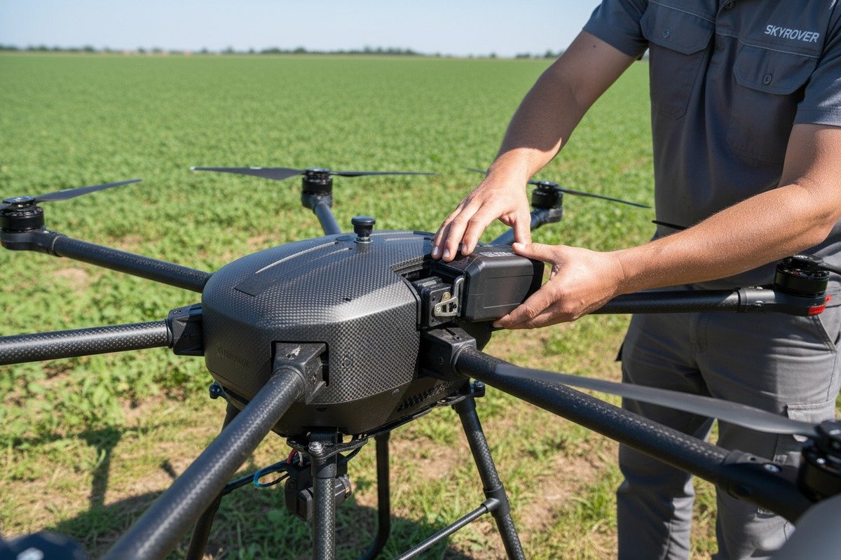 Evaluating modular design for rapid repairs in agricultural drones for efficient maintenance. (ID#1)