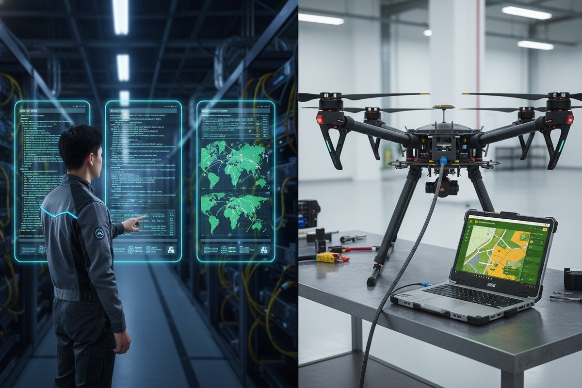 Technical support for modifying drone report formats to meet future agricultural regulatory compliance (ID#5)