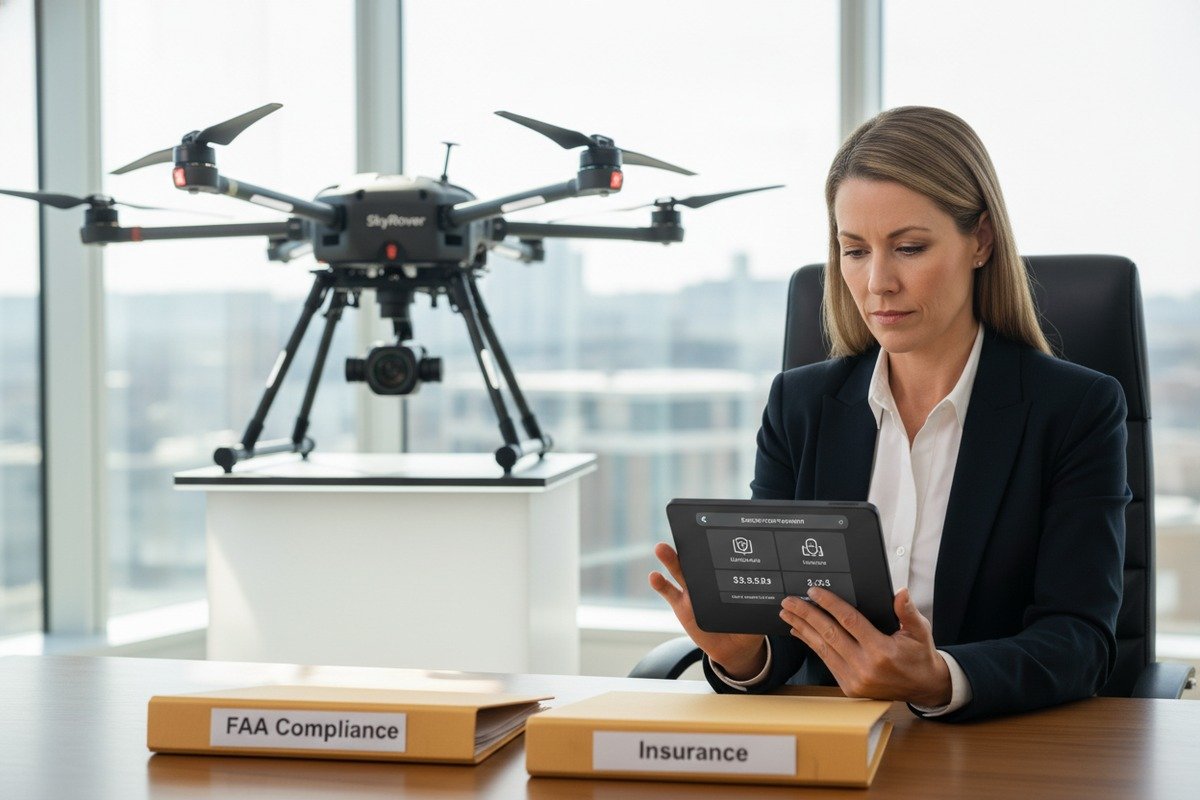 Verifying third-party payment protection for sourcing agricultural drones securely (ID#1)