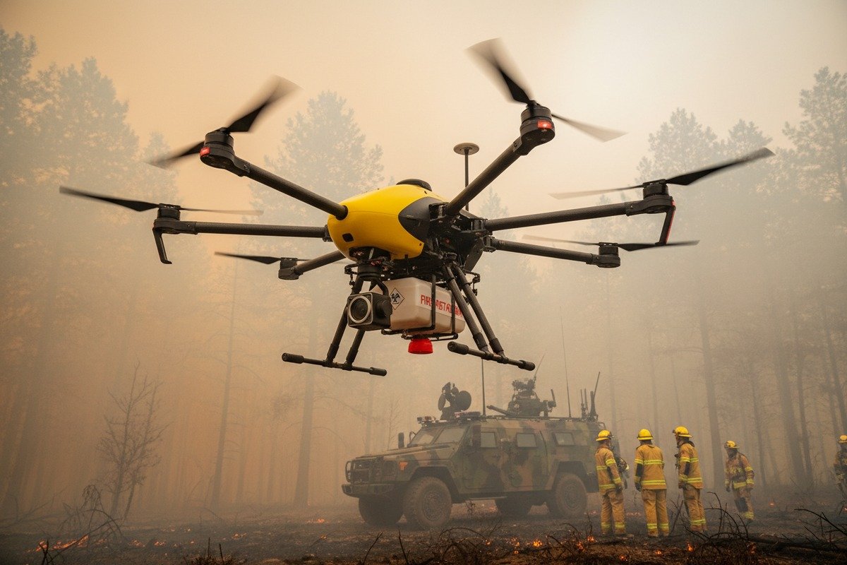 Secure drone software and data transmission protocols using AES-256 encryption and U.S. based servers (ID#5)