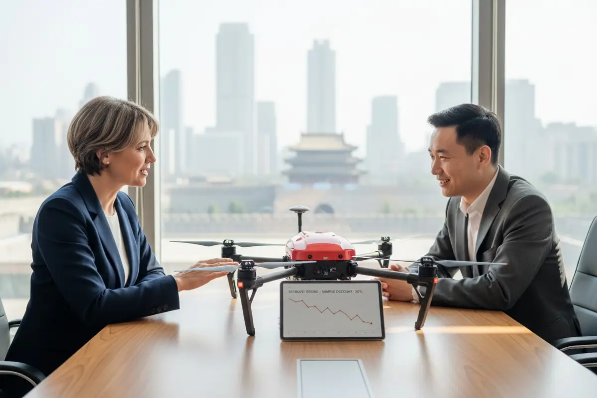 How to Negotiate Sample Discounts from Chinese Firefighting Drone Suppliers as a New Customer?