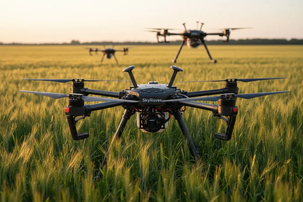 ¿Cómo Elegir Entre Quadcopters, Hexacopters y Octocopters para Drones Agrícolas?