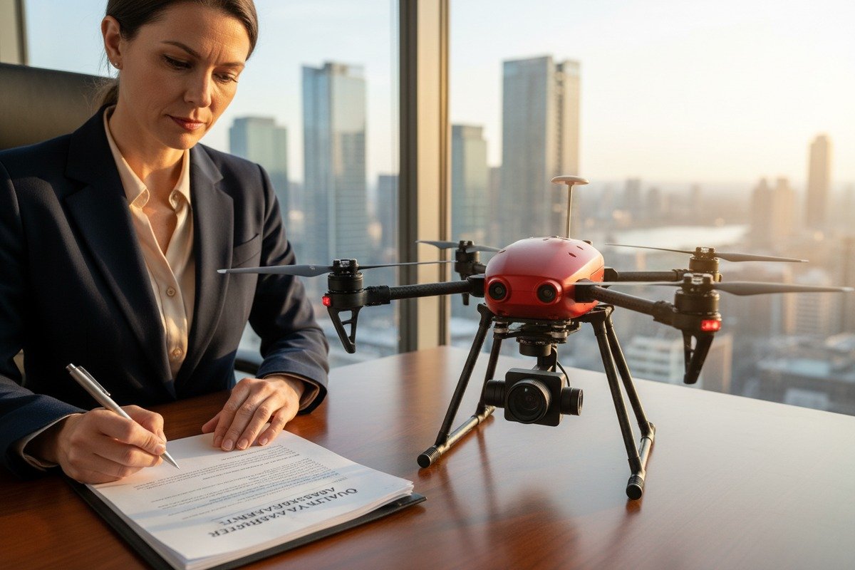 Professional quality assurance agreement for procuring specialized firefighting drones for emergency response (ID#1)