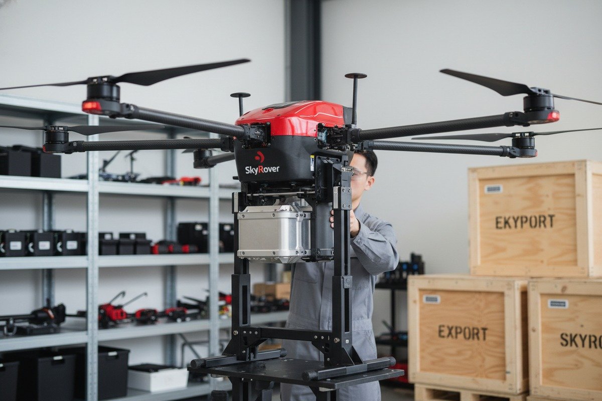 Industrial Component Standard Verification Verifying industrial-grade drone components, manufacturer certifications, and high-end standards for operational requirements (ID#4)