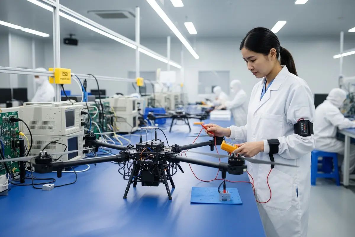 How to Verify Supplier ESD Control When Sourcing Agricultural Drones?