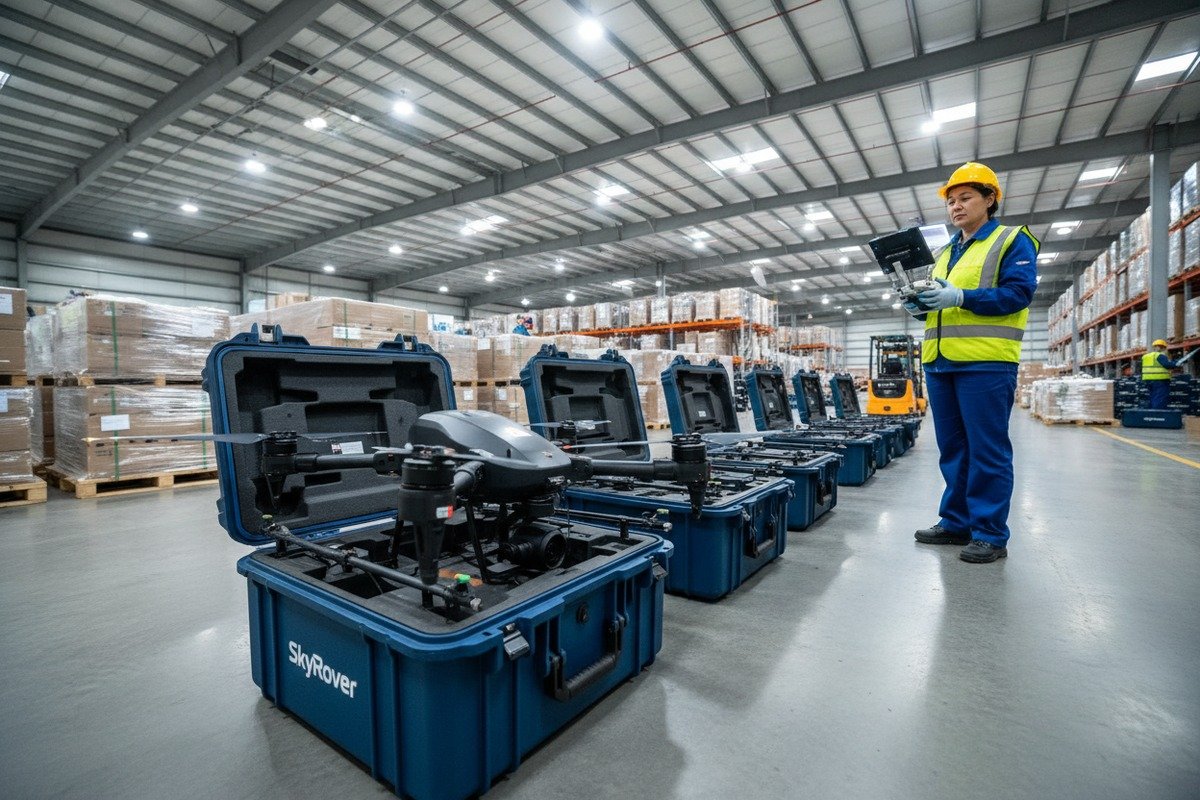 Confirming stable and sharp FPV camera images during high-speed drone spraying missions using EIS (ID#5)