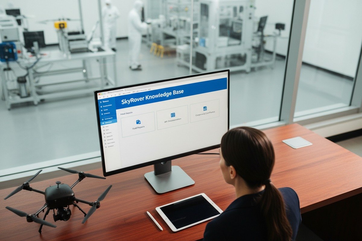 Evaluating agricultural drone supplier knowledge base and wiki for sourcing (ID#1)