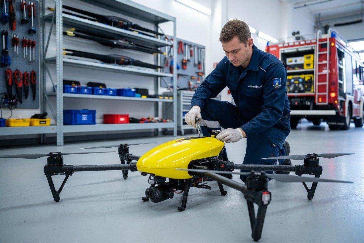 Long-term technical support and spare parts availability guarantees for firefighting drone partnerships (ID#5)