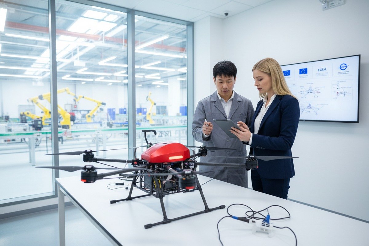 Evaluating supplier R&D capabilities for custom firefighting drones in European markets (ID#1)