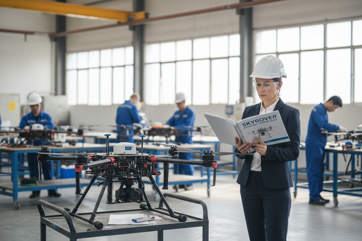 Agricultural drone supplier providing a detailed error code lookup table for sourcing drones (ID#1)