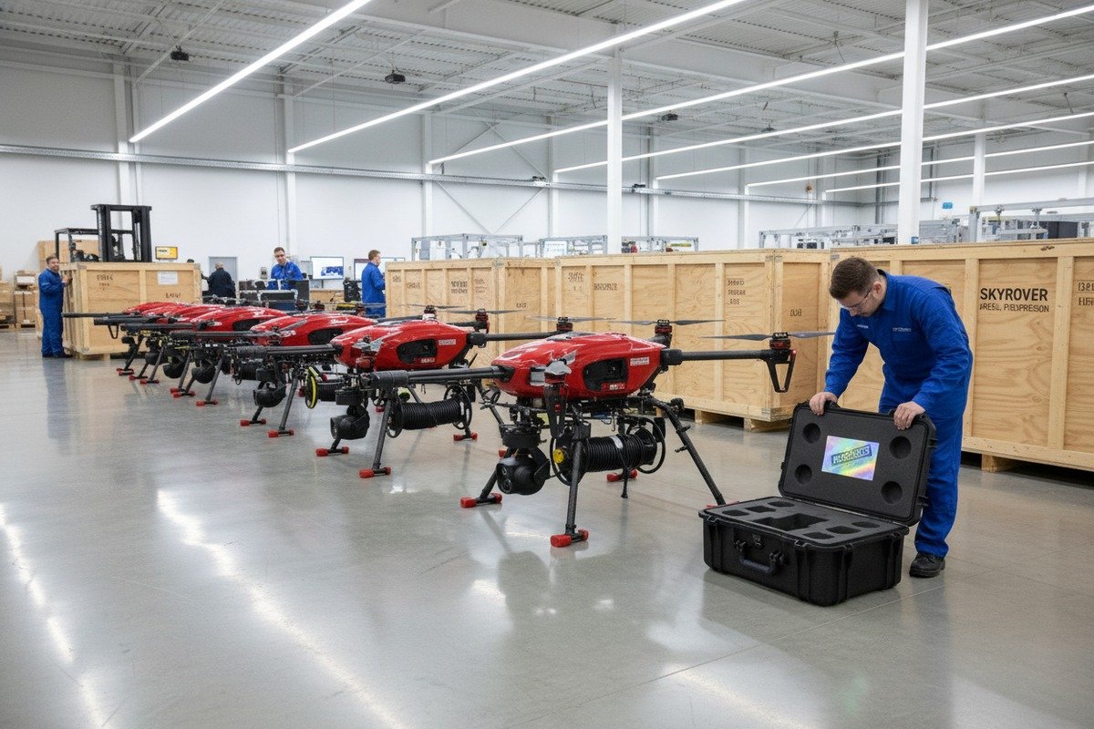 Negotiating payment terms for custom OEM branding and software development for firefighting drones (ID#4)