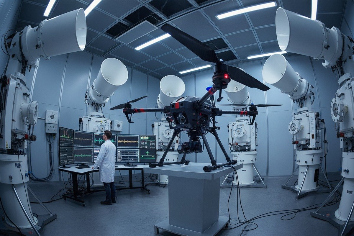 Verifying firefighting drone resistance to RF jamming and GPS spoofing interference (ID#2)