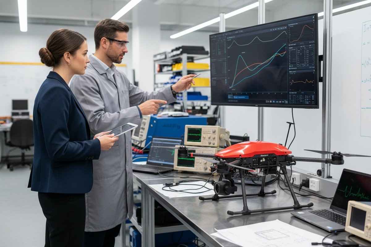 Inquiring about post-crash black box analysis for specialized firefighting drones (ID#1)