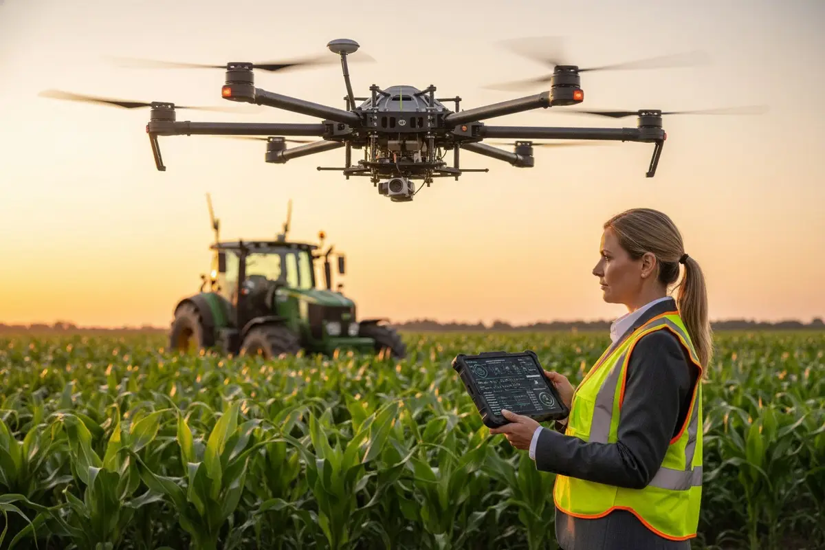 How Do I Verify Agricultural Drone Radar Interference With Farm Equipment When Sourcing?
