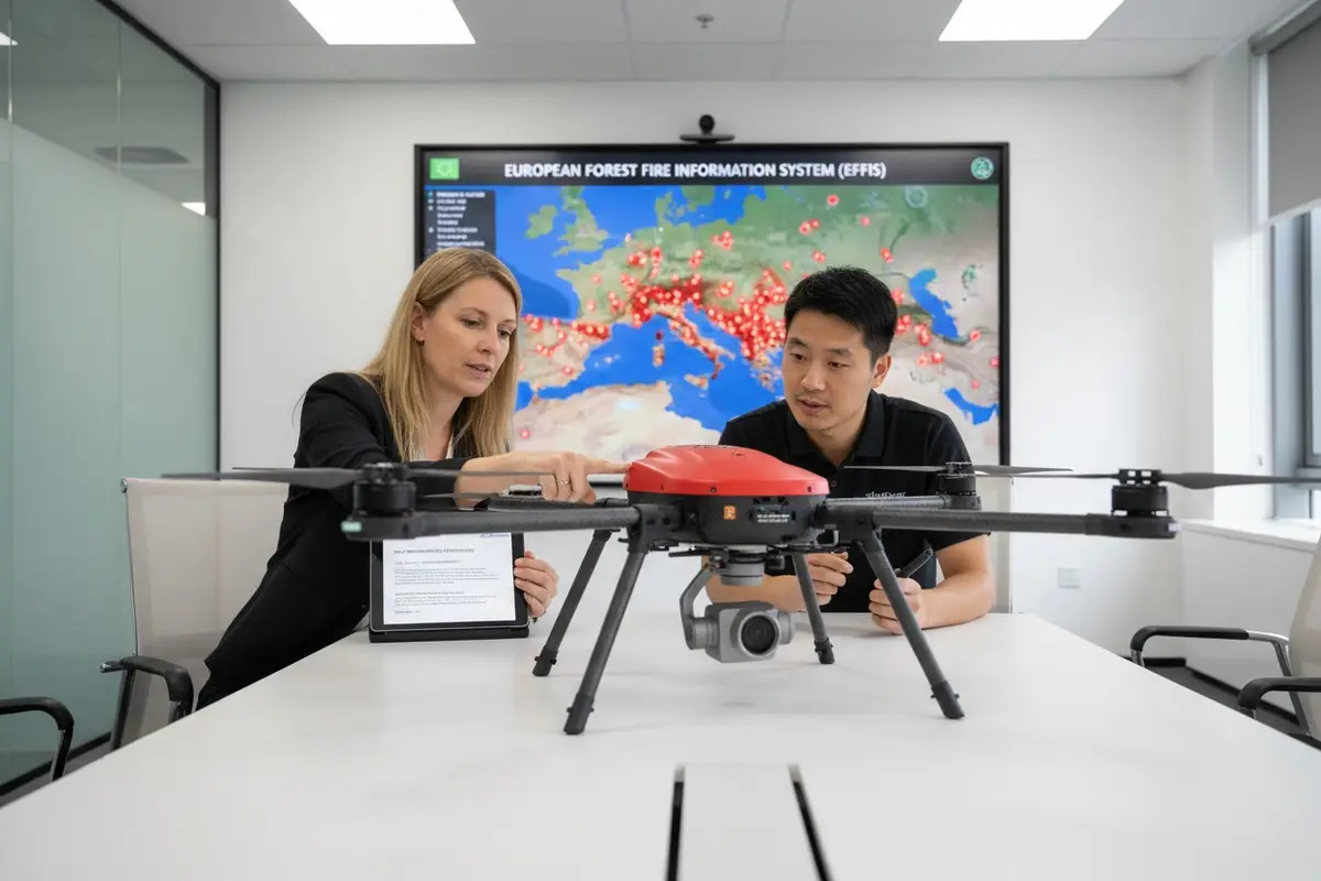 How to Evaluate a Drone Supplier’s Knowledge of European Firefighting Tactics?