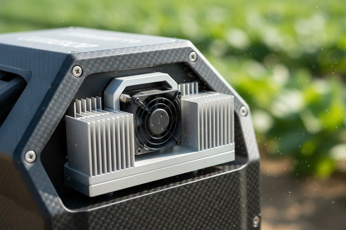 Custom cooling modifications for drones operating in extreme summer climate conditions (ID#4)