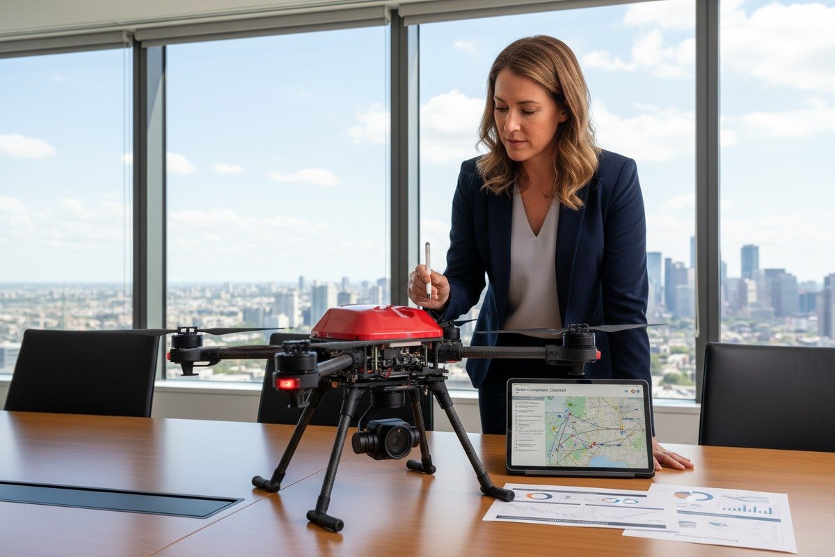 Assessing supplier market research support for sourcing professional firefighting drones (ID#1)