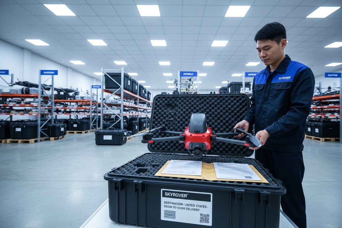 Verifying supplier certifications and export experience for local drone import compliance (ID#5)