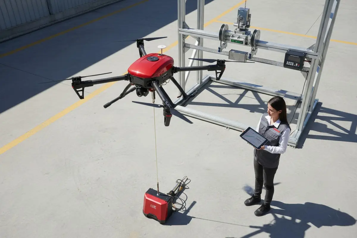 ¿Cómo evaluar la relación resistencia-peso del cable de amarre para drones de extinción de incendios?