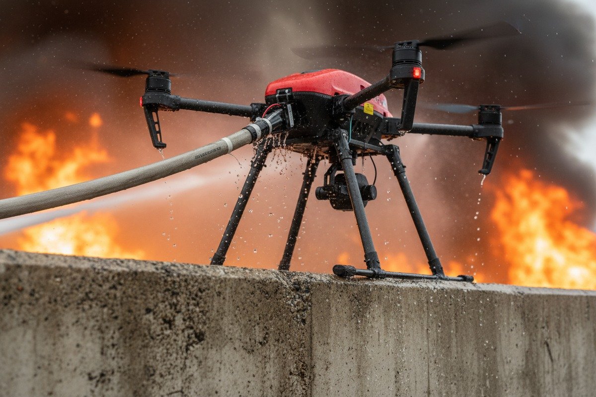 Tensile and dynamic cycling tests ensuring drone tether cable safety under high tension (ID#4)