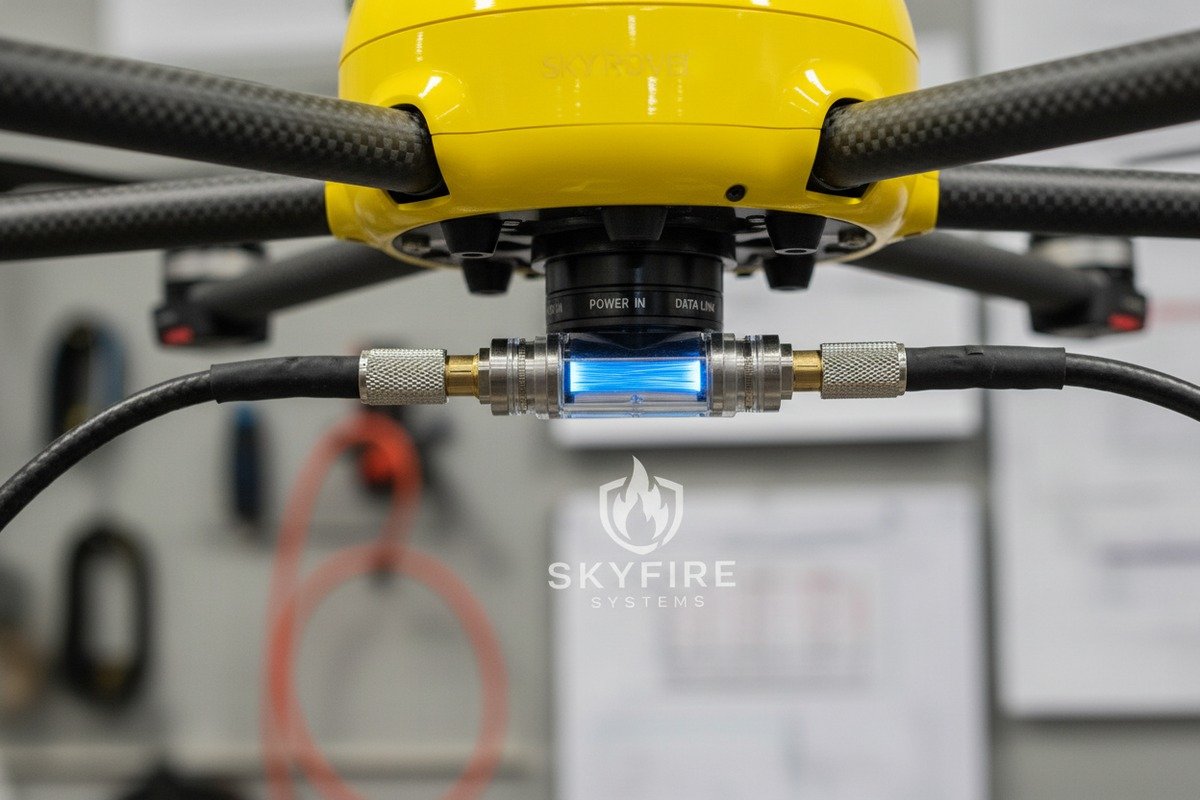 Customizing drone cable specifications for optimal power transmission and reduced conductor weight (ID#5)