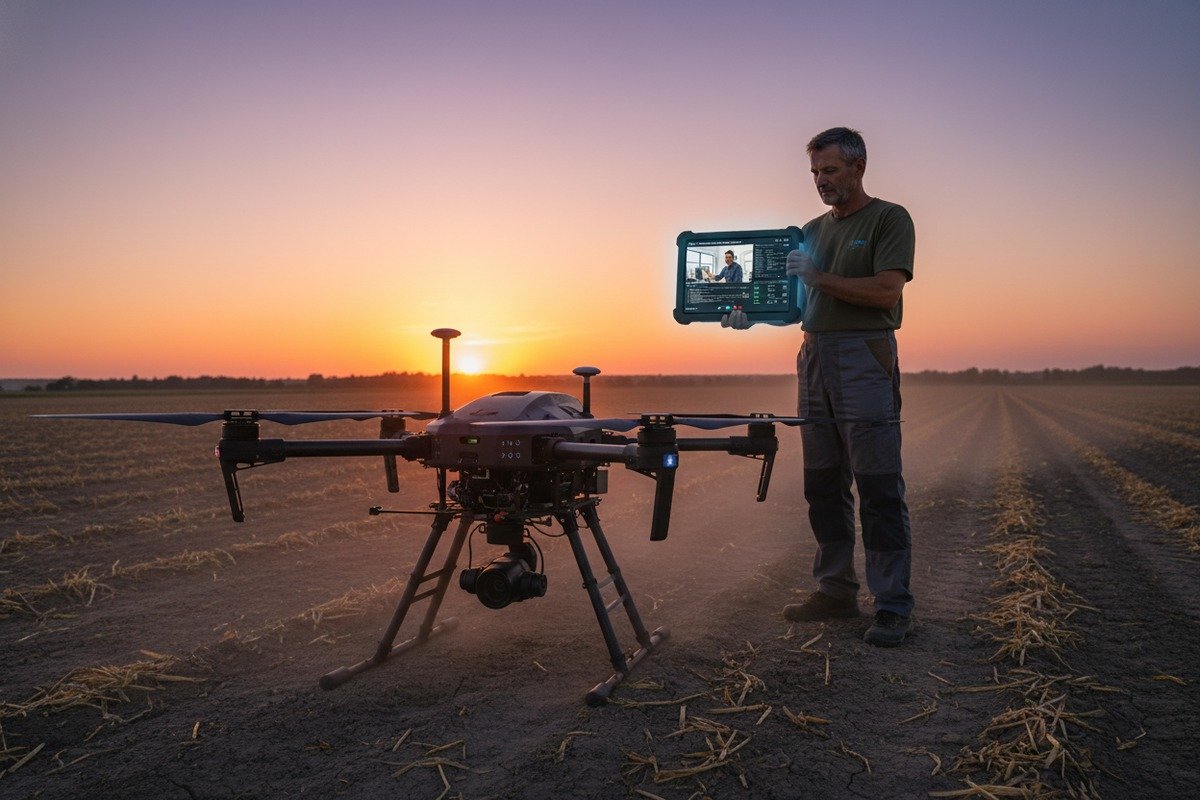 Verifying Remote Technical Support Verifying reliable remote technical support and video diagnostics for agricultural drone equipment failures (ID#2)
