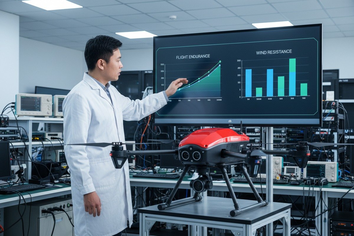 Comparing firefighting drone performance gaps using a side-by-side technical data matrix (ID#2)